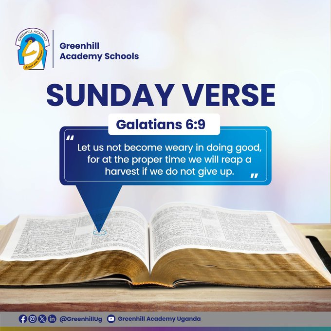 Sunday Verse: Let Us Not Become Weary in Doing Good